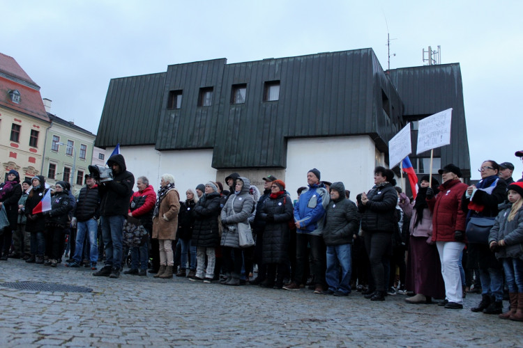 Štafeta pro demokracii v Jihlavě
