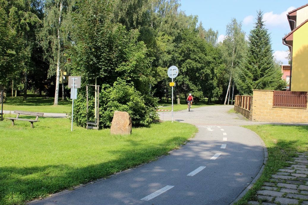 Cyklostezka na Skalce 