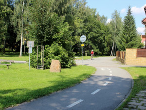 Cyklostezka na Skalce 