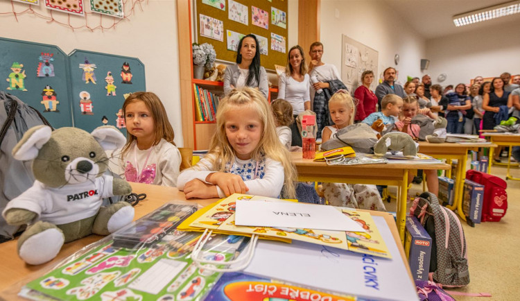 Prvňáci 2020/2021 na ZŠ Kollárova