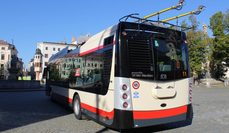 Nové parciální trolejbusy v Jihlavě