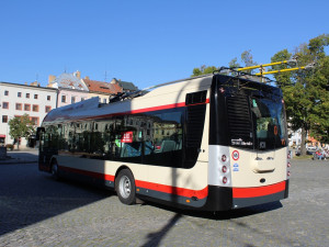 Nové parciální trolejbusy v Jihlavě