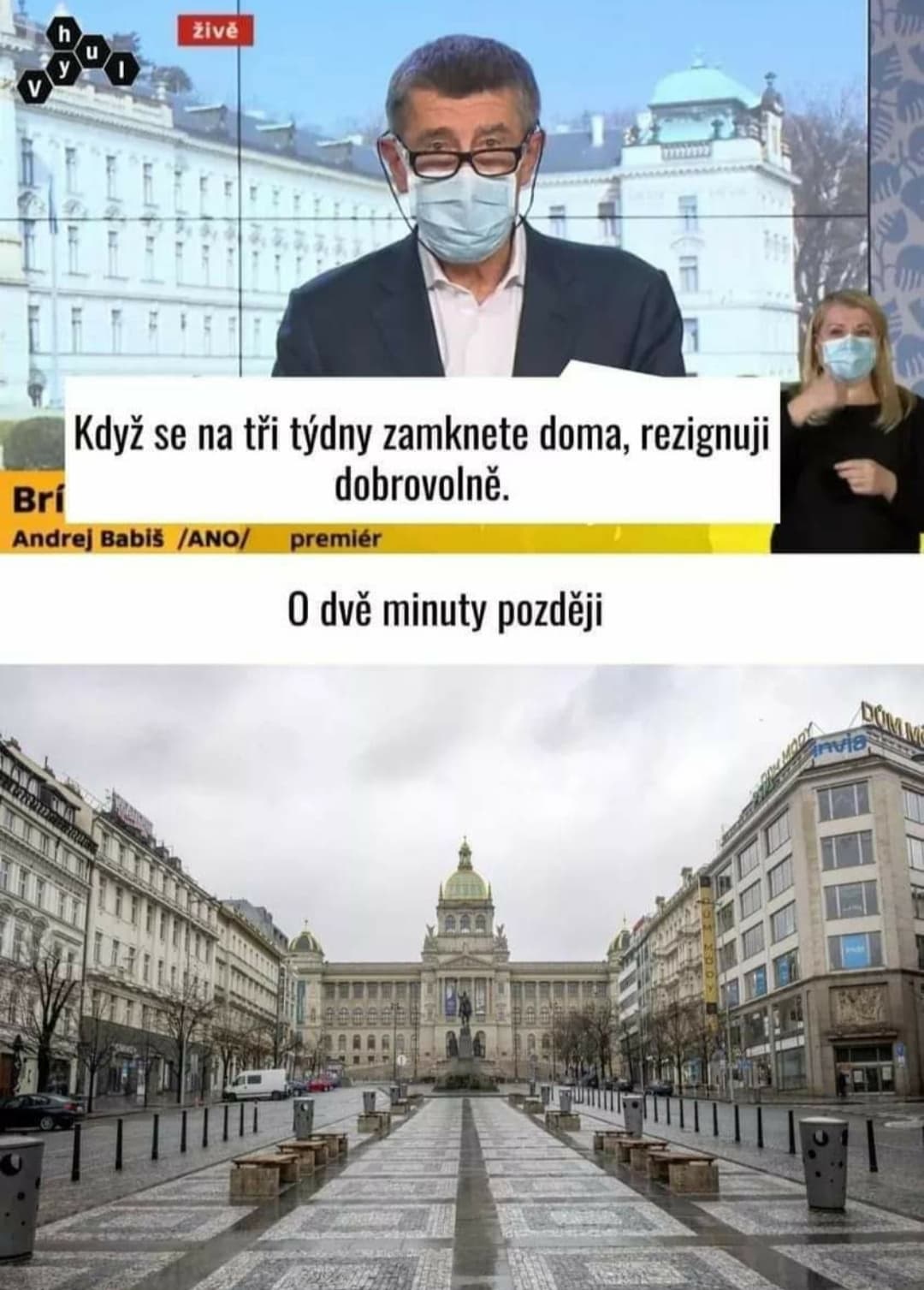 Fotky a virální videa o koronaviru