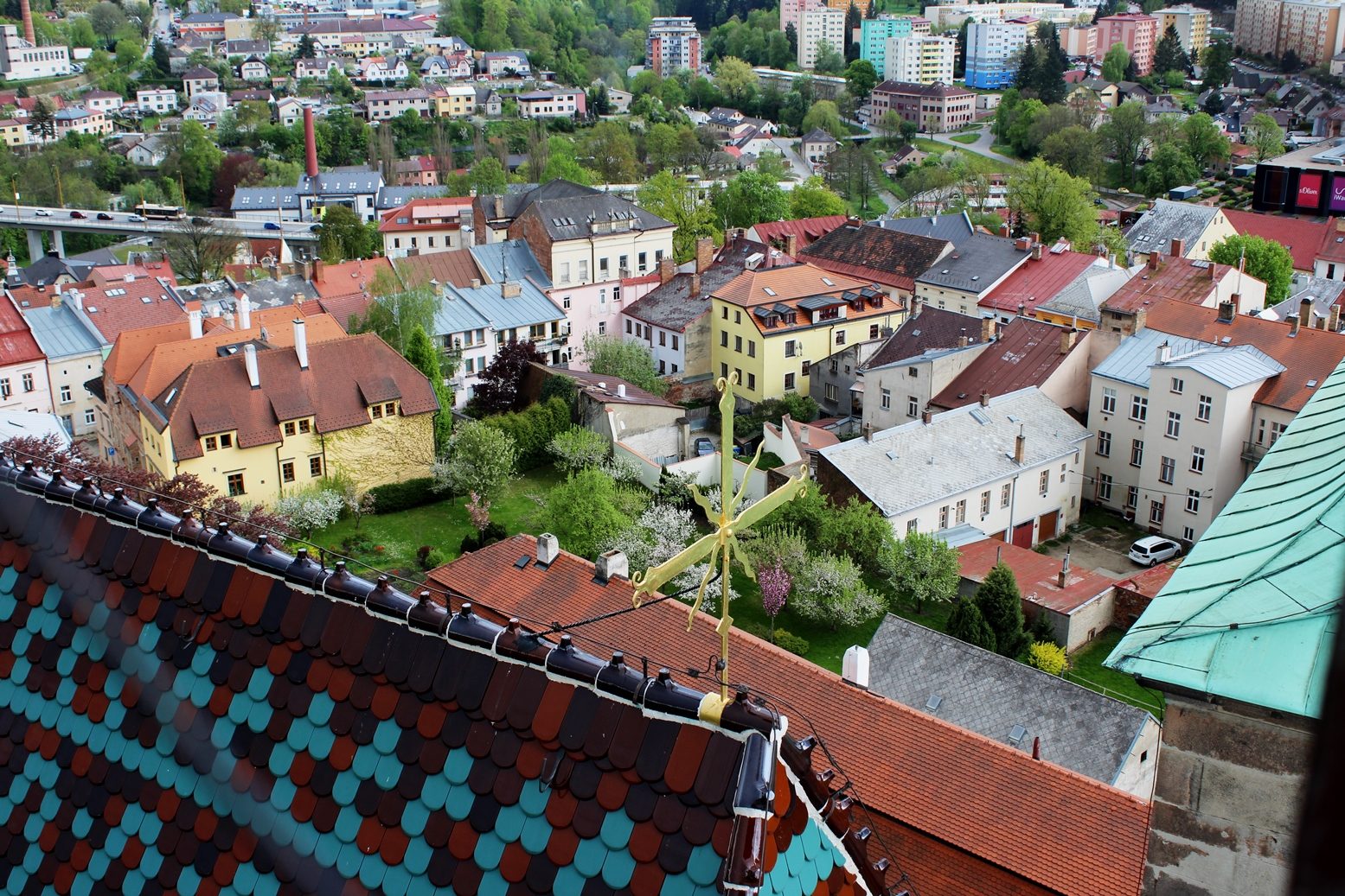 Věž a ochoz kostela sv. Jakuba v Jihlavě je opět otevřený