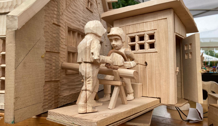 Dřevořezání v Třešti 2021