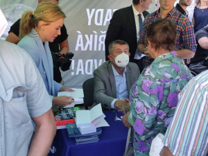 Andrej Babiš, kampaň v Jihlavě