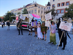 Andrej Babiš, kampaň v Jihlavě