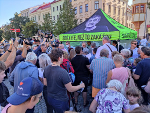 Andrej Babiš, kampaň v Jihlavě