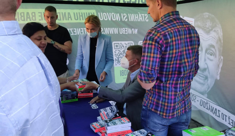 Andrej Babiš, kampaň v Jihlavě