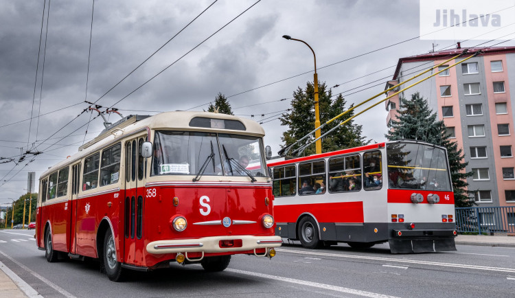 Retro jízdy v Jihlavě