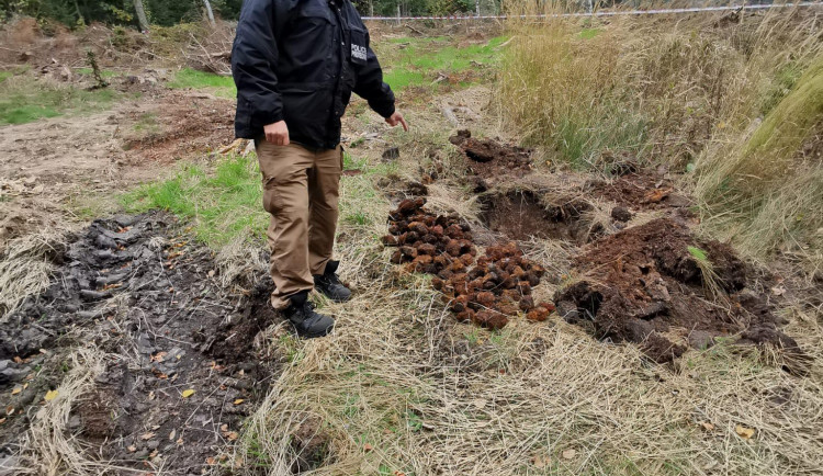 Likvidace válečné munice u Nového Města na Moravě