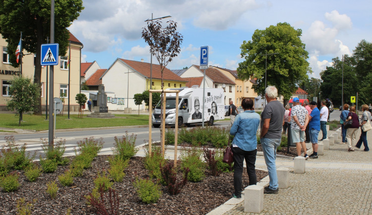 Zastávka v Batelově 