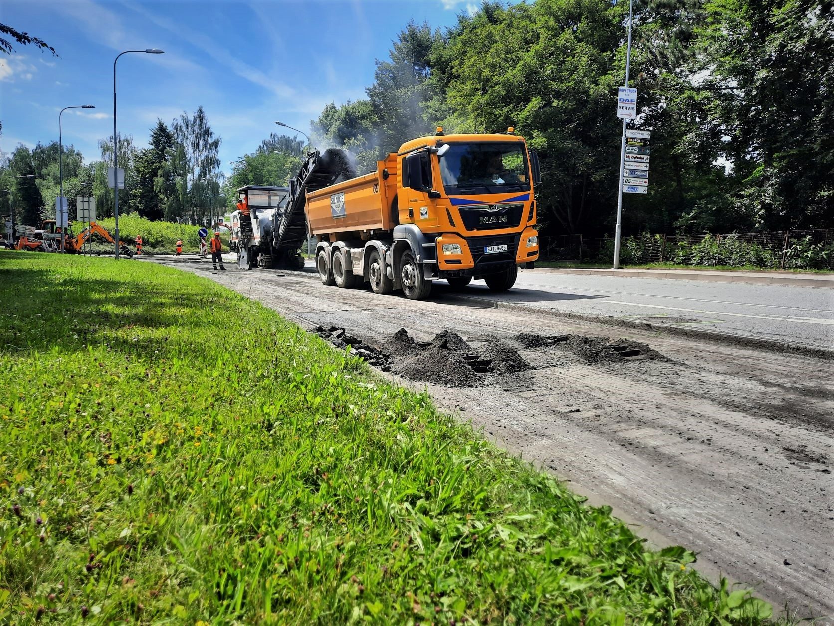 Zahájení oprav na I/34 a I/38
