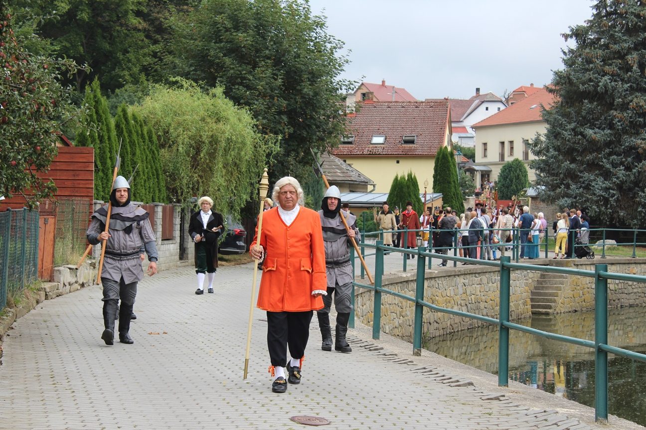 Morový průvod v Brtnici, 28.8.2022