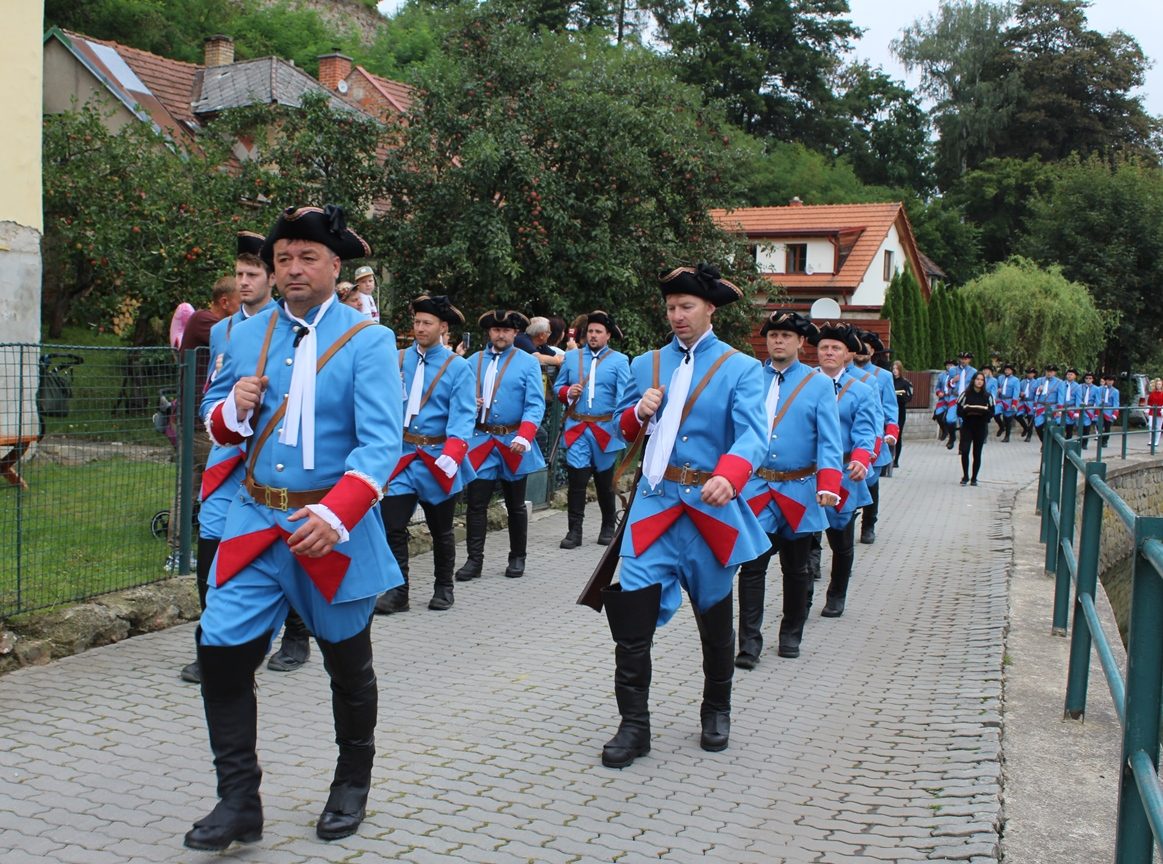 Morový průvod v Brtnici, 28.8.2022
