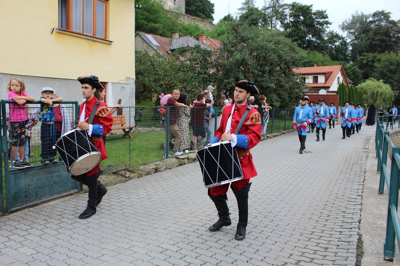Morový průvod v Brtnici, 28.8.2022