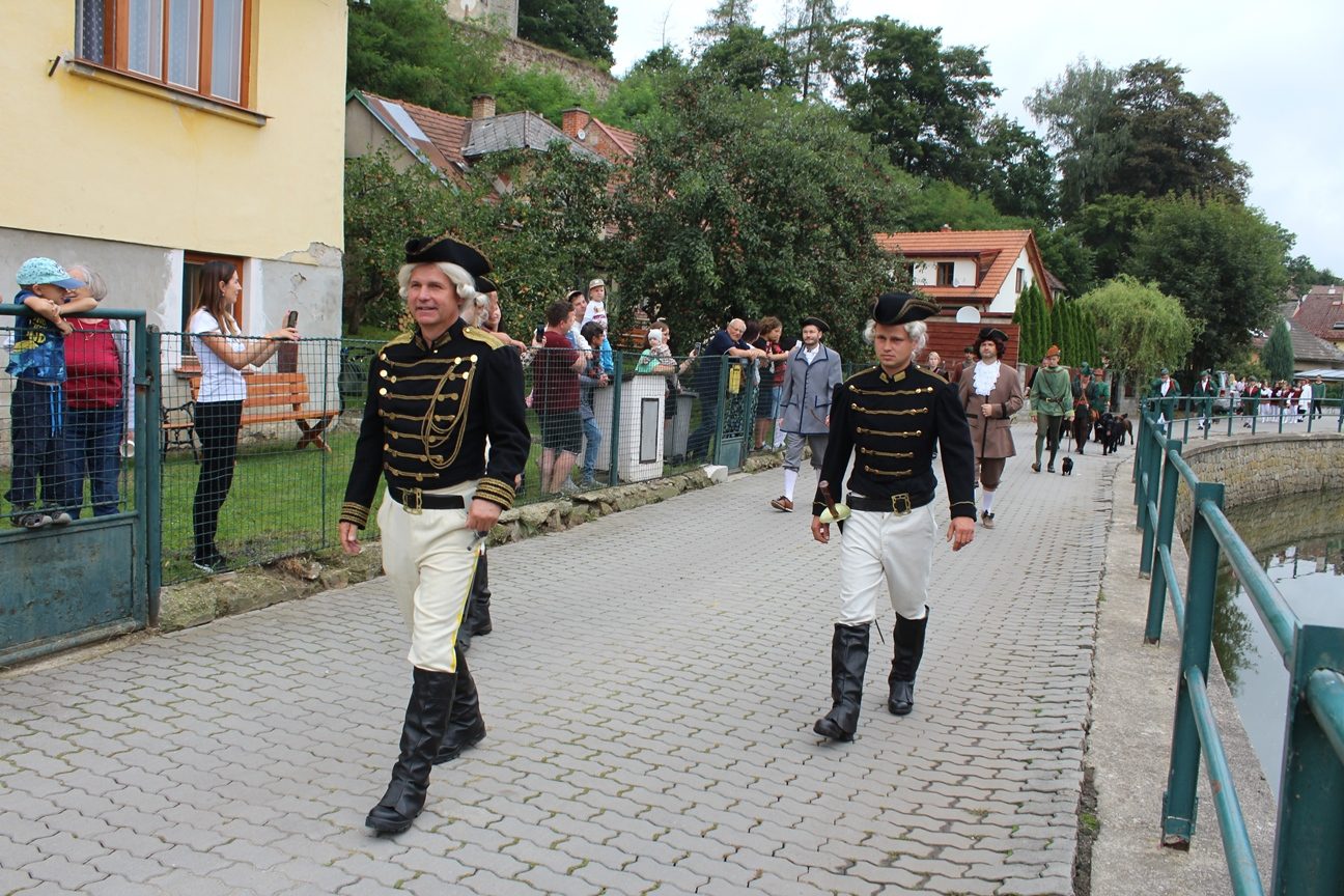 Morový průvod v Brtnici, 28.8.2022