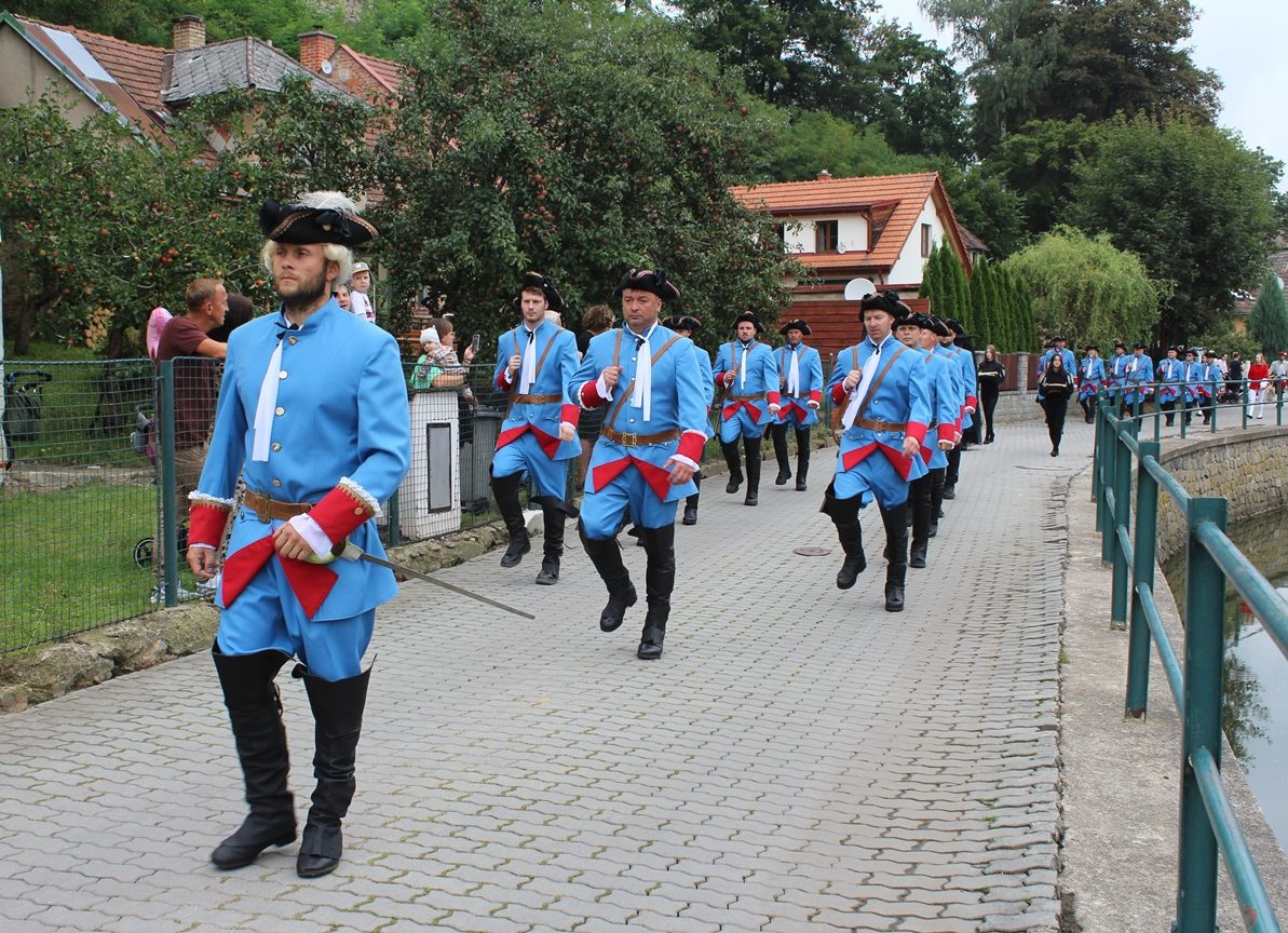 Morový průvod v Brtnici, 28.8.2022