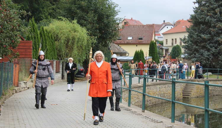 Morový průvod v Brtnici, 28.8.2022