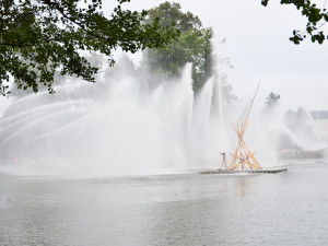 Hasičská fontána ve Žďáru nad Sázavou 2022