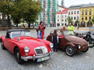 Sraz veteránů v Jihlavě - Ježkova jízda 2022