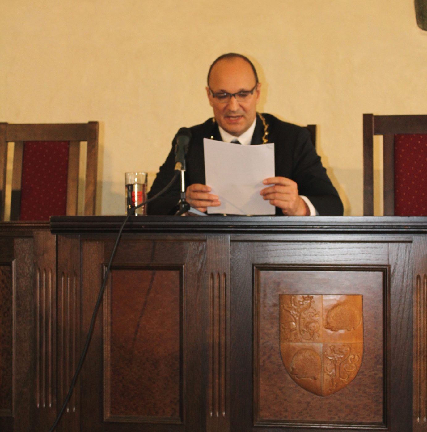 Nově zvolený primátor Jihlavy Petr Ryška (ODS)