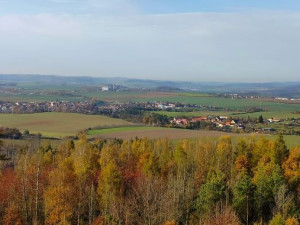 Rozhledna na Pekelném kopci za Třebíčí