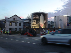 Pietní akt u jatek v Kostelci