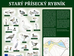 Nová ptačí pozorovatelna u Starého Příseckého rybníku