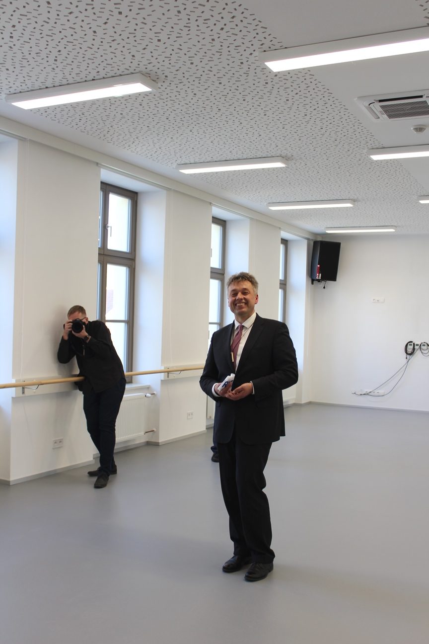 Zrekonstruovaná ZUŠ v Třešti