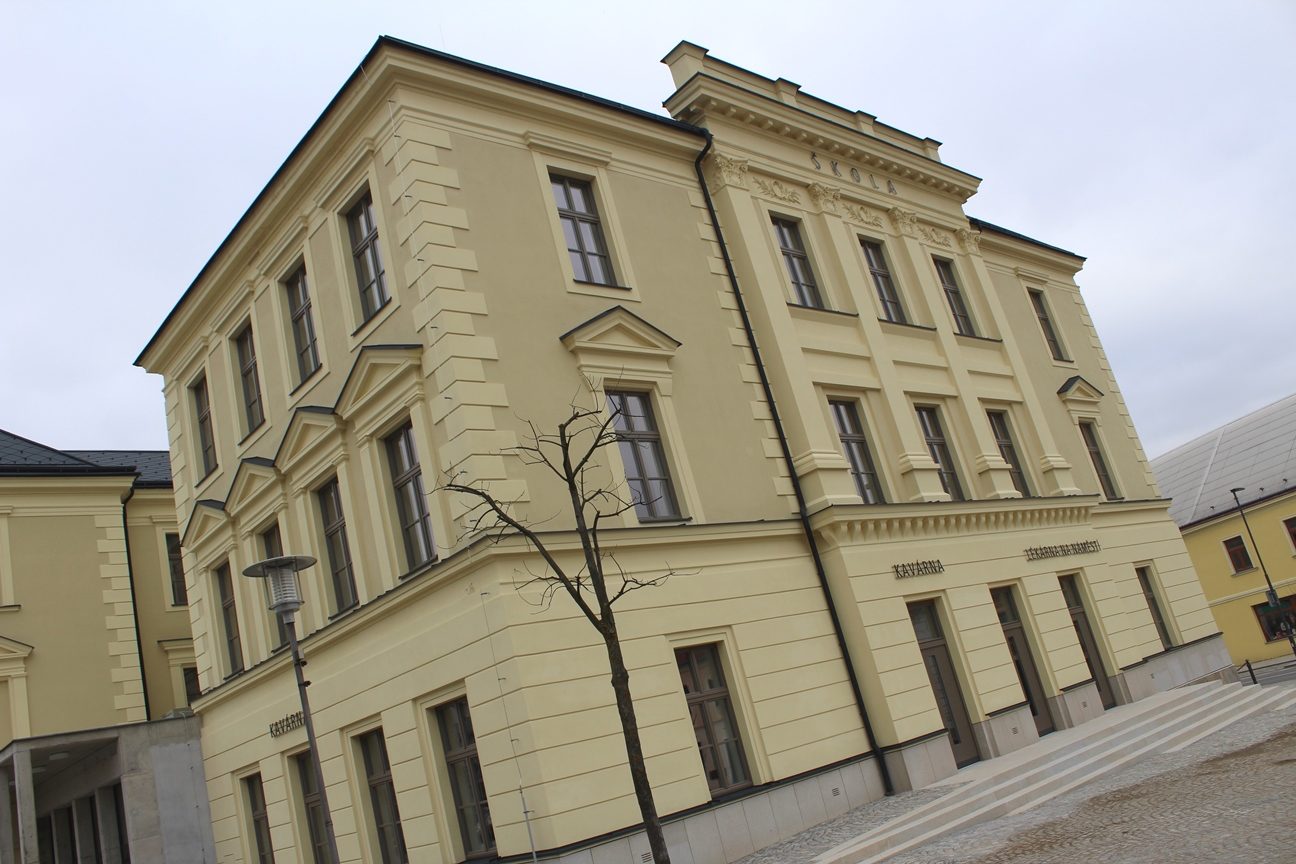 Zrekonstruovaná ZUŠ v Třešti