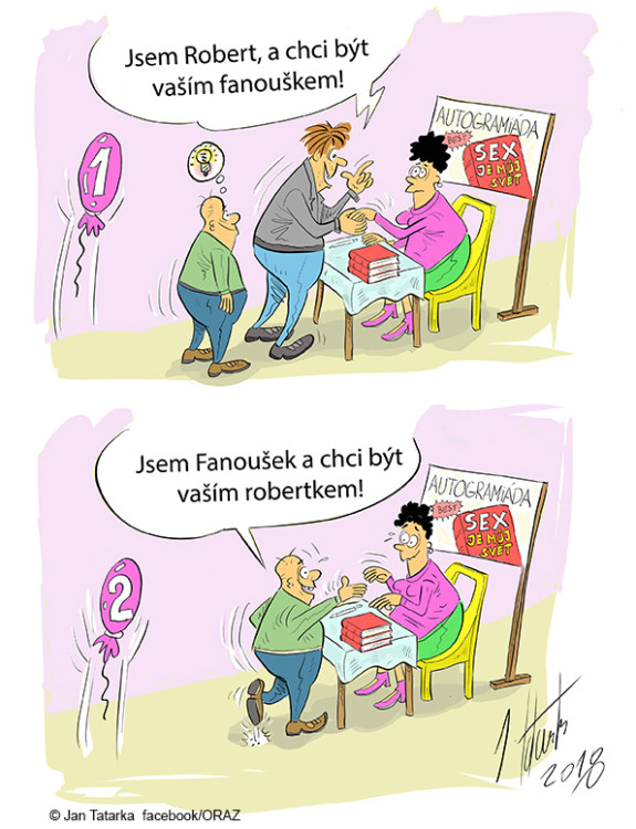 Květnové vtipy Jana Tatarky
