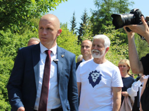 Prezident Pavel, sportovní odpoledne na Českém mlýně