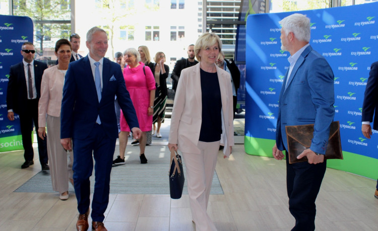 Prezidentský pár na návštěvě Vysočiny