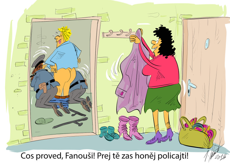 ORAŽENÉ OBRÁZKY: Červnová dávka vtipů od kreslíře Jana Tatarky