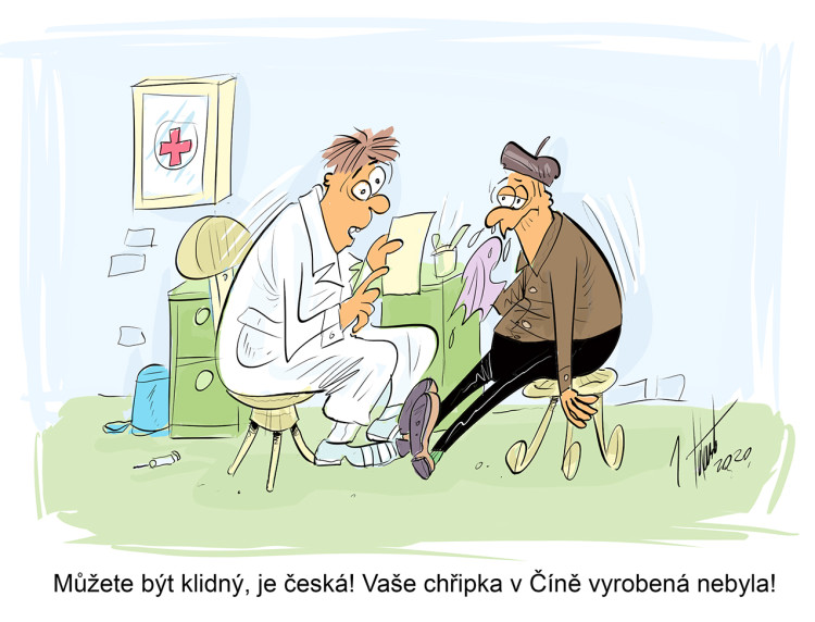 ORAŽENÉ OBRÁZKY: Srpnová dávka vtipů od kreslíře Jana Tatarky