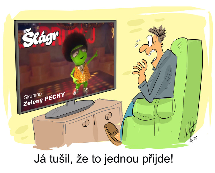 ORAŽENÉ OBRÁZKY: Srpnová dávka vtipů od kreslíře Jana Tatarky