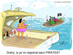 ORAŽENÉ OBRÁZKY: Srpnová dávka vtipů od kreslíře Jana Tatarky