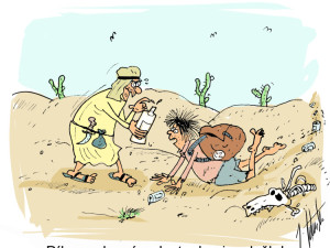 ORAŽENÉ OBRÁZKY: Srpnová dávka vtipů od kreslíře Jana Tatarky