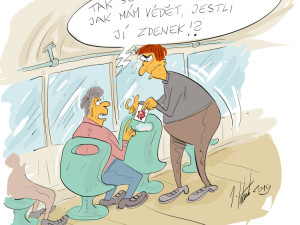 ORAŽENÉ OBRÁZKY: Říjnová dávka vtipů od kreslíře Jana Tatarky