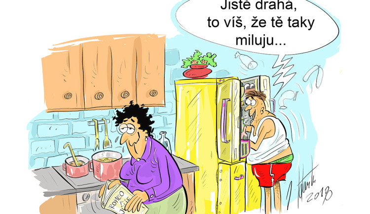 Listopadová dávka vtipů od kreslíře Jana Tatarky