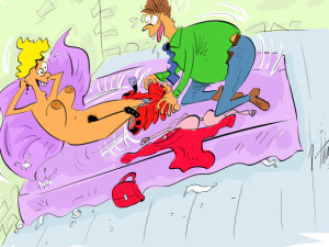 Listopadová dávka vtipů od kreslíře Jana Tatarky