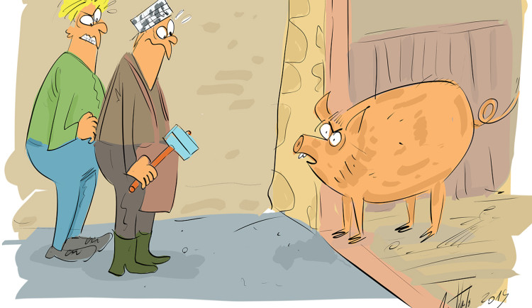 Prosincová dávka vtipů od kreslíře Jana Tatarky