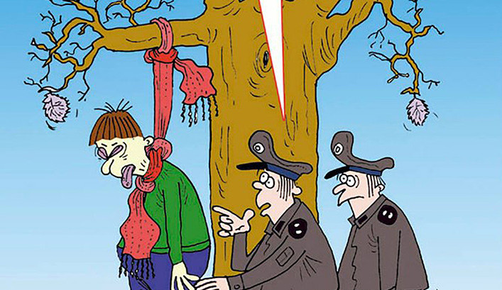 Prosincová dávka vtipů od kreslíře Jana Tatarky