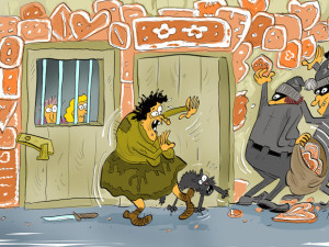 Prosincová dávka vtipů od kreslíře Jana Tatarky