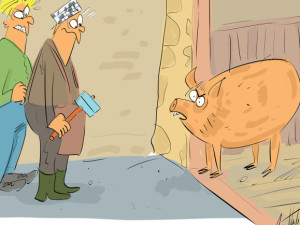 Prosincová dávka vtipů od kreslíře Jana Tatarky