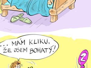 Prosincová dávka vtipů od kreslíře Jana Tatarky