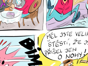 Prosincová dávka vtipů od kreslíře Jana Tatarky