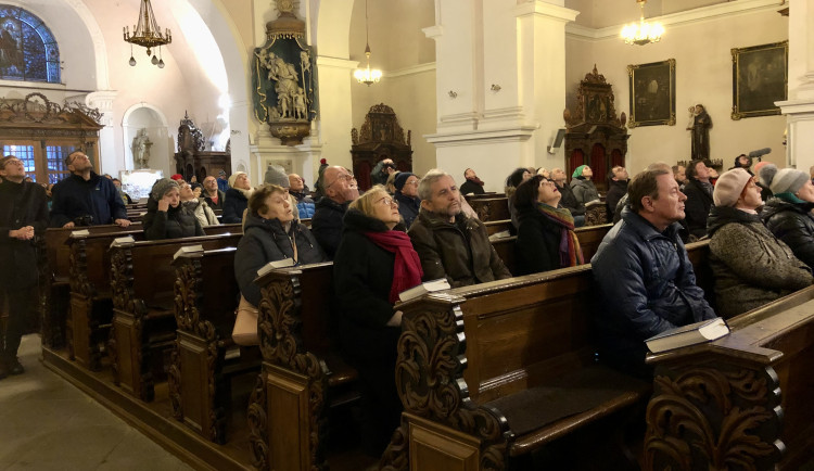 Otevření kostela sv. Ignáce po obnově