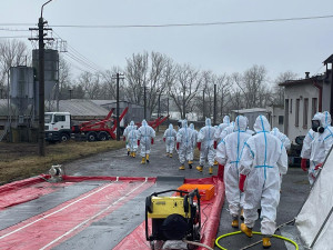 Likvidace chovu kachen ve Valdíkově na Třebíčsku